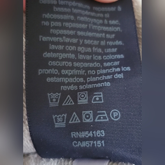 Hilfiger Jeans Sweatshirt L Gray Full Logo Embroidered Spell Out Retro 80s 90s - Picture 7 of 9